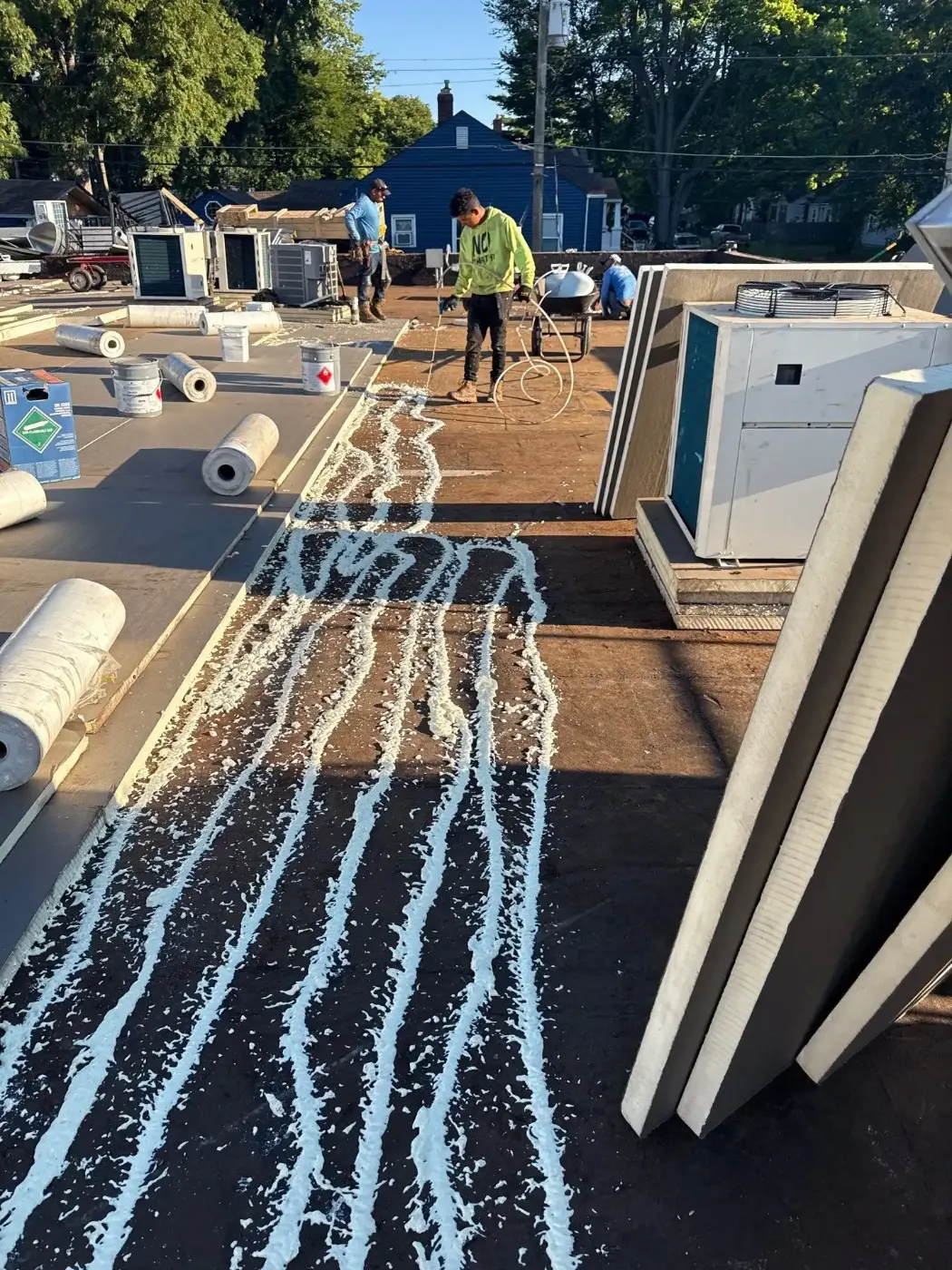 Manufacturer-certified roof installation in Crown Point